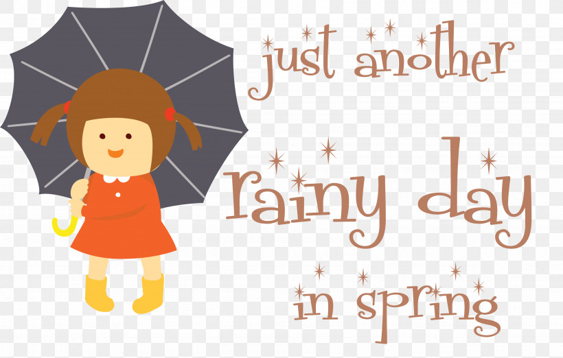 Raining Rainy Day Rainy Season, PNG, 3379x2154px, Raining, Behavior, Cartoon, Character, Happiness Download Free