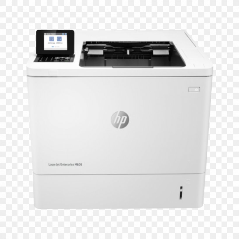 Hewlett-Packard HP LaserJet Enterprise M607dn Printer K0Q15A#BGJ Laser Printing HP LaserJet Enterprise M608, PNG, 1000x1000px, Hewlettpackard, Duplex Printing, Electronic Device, Electronics, Hp Laserjet Download Free
