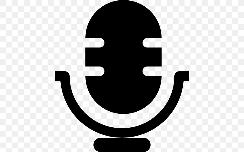 Microphone Symbol, PNG, 512x512px, Microphone, Black And White, Human Voice, Logo, Recording Studio Download Free