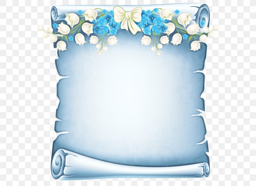Picture Cartoon, PNG, 600x597px, Scroll, Aqua, Blue, Borders And Frames, Chapter Download Free