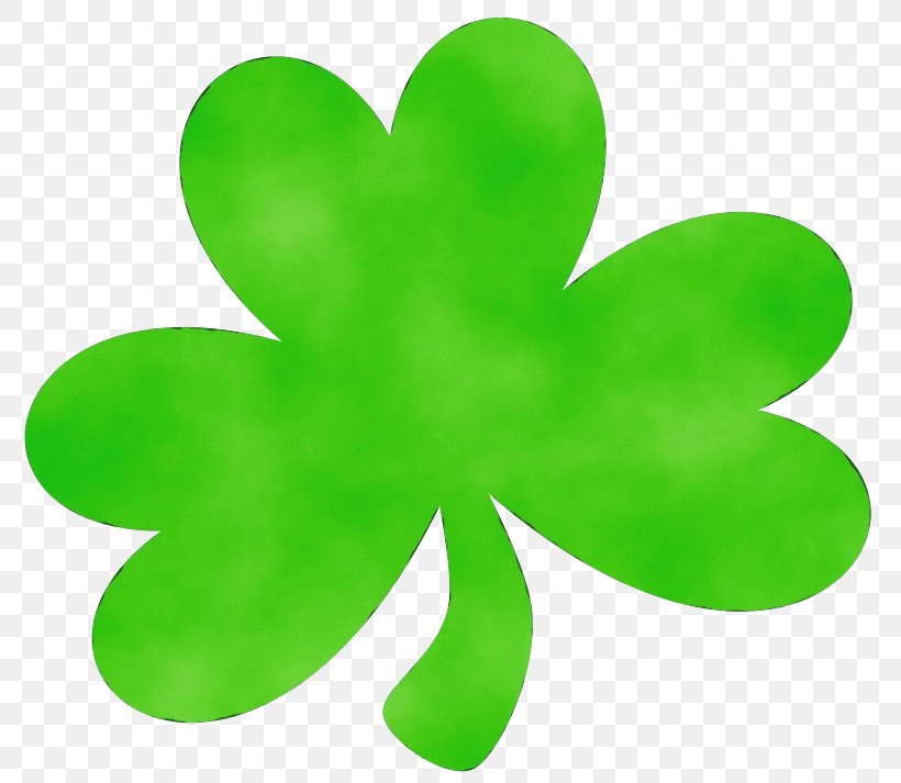 Saint Patrick's Day, PNG, 800x713px, Watercolor, Clover, Fourleaf Clover, Green, Leaf Download Free