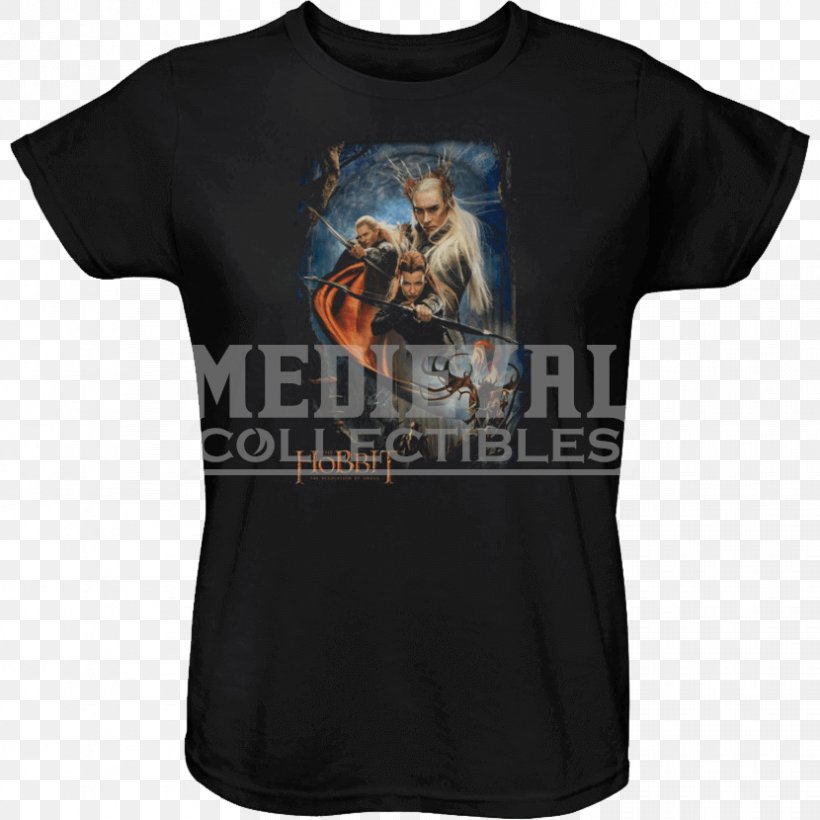 T-shirt Sleeve Thranduil The Hobbit, PNG, 830x830px, Tshirt, Active Shirt, Bluza, Brand, Clothing Download Free