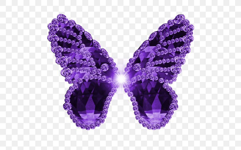 Butterfly Desktop Wallpaper App Store, PNG, 512x512px, Butterfly, Amethyst, Android, App Store, Butterflies And Moths Download Free