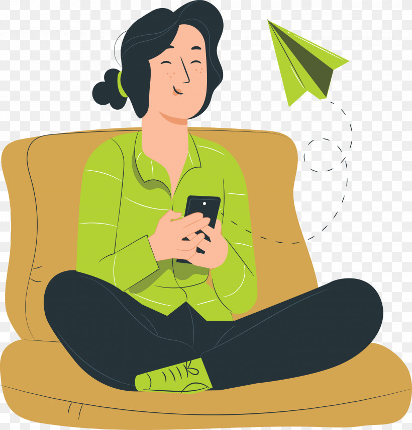 Girl Playing Mobile Phone, PNG, 2880x3000px, Girl Playing Mobile Phone, Behavior, Human, Shoe, Sitting Download Free