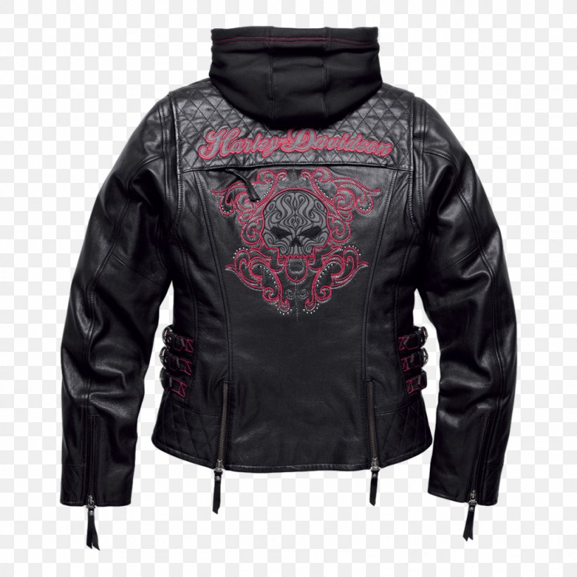 Leather Jacket Harley-Davidson Clothing, PNG, 1024x1024px, Leather Jacket, Battle Creek Harleydavidson, Black, Clothing, Coat Download Free