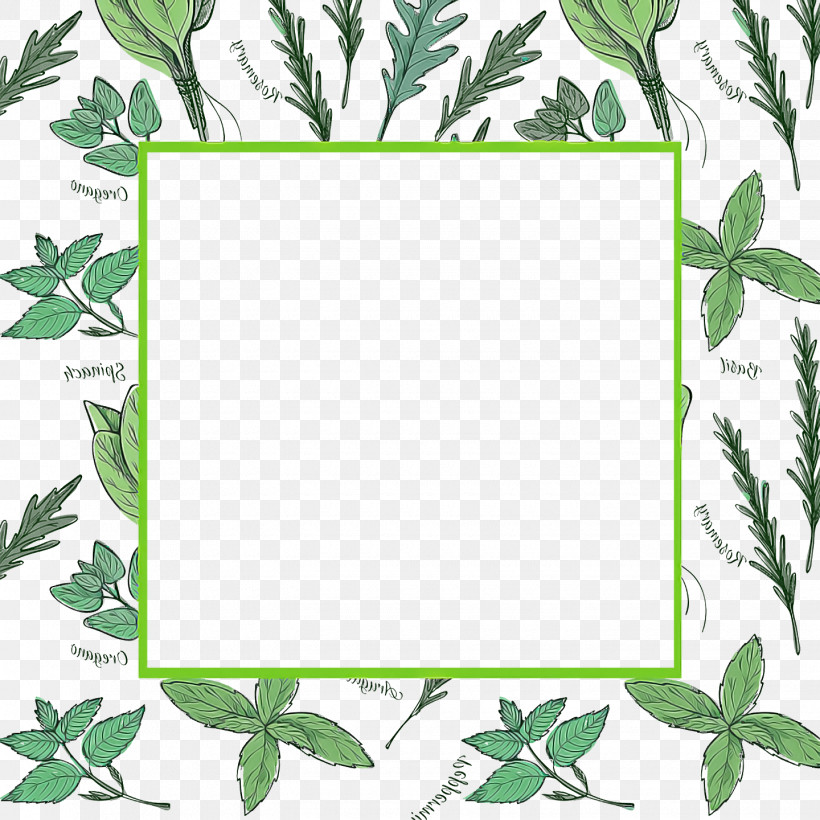 Picture Frame, PNG, 1440x1440px, Leaf, Background, Picture Frame, Plant Stem, Plants Download Free