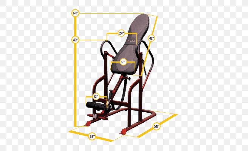 Best Fitness BFINVER10 Inversion Therapy Table Body Solid GINV50 Inversion Table Back Decompression Therapy System Body-Solid, Inc., PNG, 500x500px, Inversion Therapy, Area, Back Pain, Barbell, Bodysolid Inc Download Free
