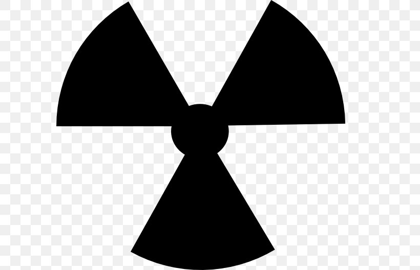 Nuclear Weapon Radioactive Decay Nuclear Power Hazard Symbol Radiation, PNG, 600x528px, Nuclear Weapon, Black, Black And White, Bow Tie, Hazard Symbol Download Free