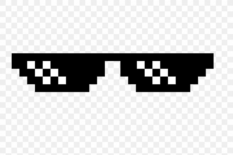 Sunglasses Thug Life Clip Art Png 960x640px 8bit Color Glasses Black Black And White Brand Download