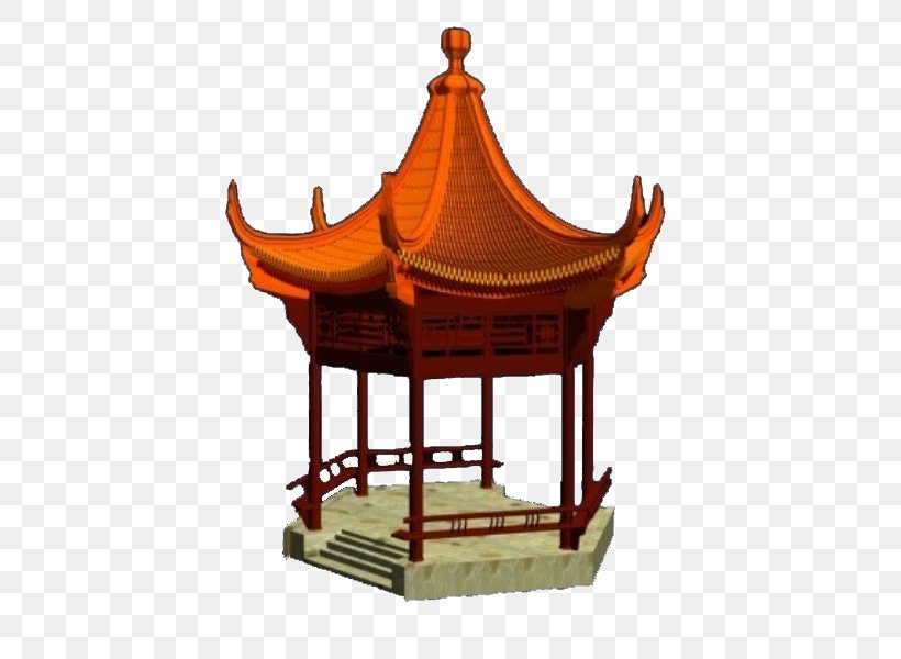 Chinese Pavilion Landscape Image Vector Graphics, PNG, 500x600px, Chinese Pavilion, Architecture, Chinese Architecture, Chinoiserie, Floor Plan Download Free