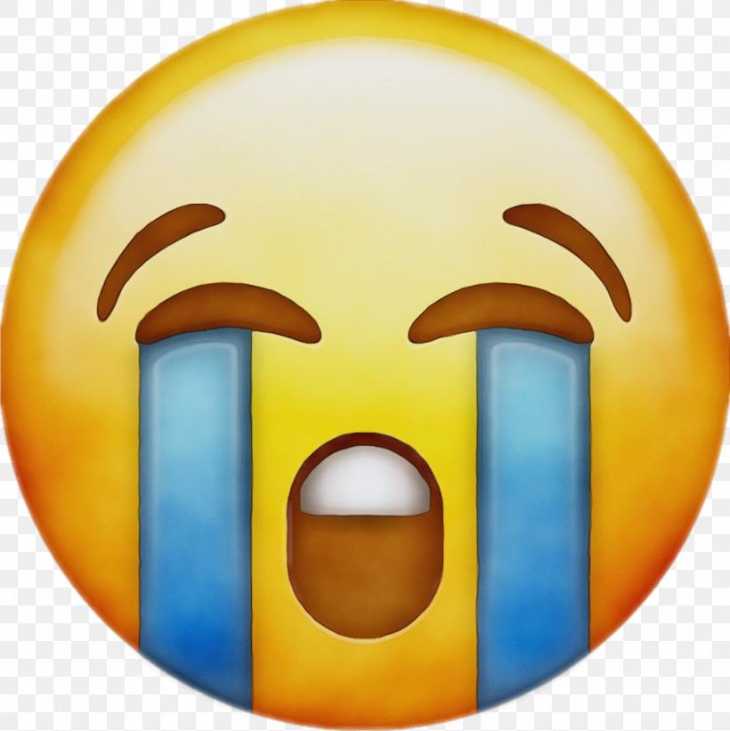 Emoticon, PNG, 1024x1026px, Watercolor, Apple Color Emoji, Crying, Emoji, Emoticon Download Free