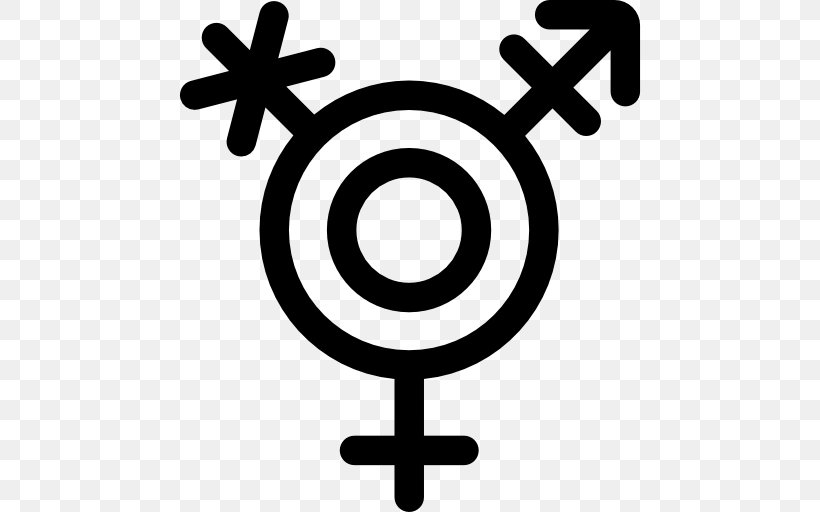 Gender Symbol Lack Of Gender Identities Transgender, PNG, 512x512px, Gender Symbol, Area, Black And White, Gender, Gender Binary Download Free