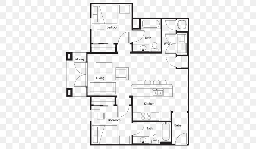 Floor Plan House Architecture Apartment Bellamy Louisville, PNG, 640x480px, Floor Plan, Apartment, Architecture, Area, Bed Download Free