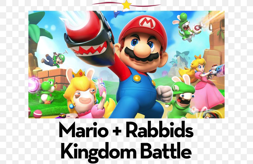 Mario + Rabbids Kingdom Battle Nintendo Switch Mario Bros. Video Game Ubisoft, PNG, 636x532px, Mariorabbids Kingdom Battle, Bowser Jr, Games, Grant Kirkhope, Mario Bros Download Free