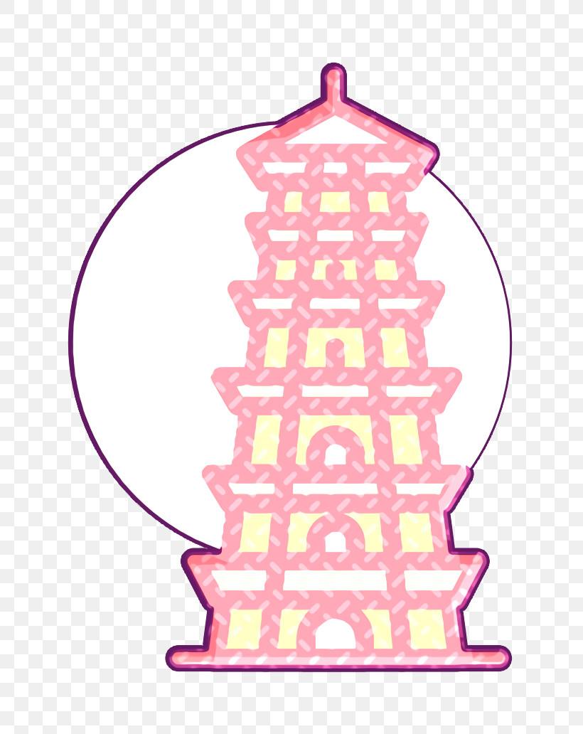Pagoda Icon Vietnam Icon Monuments Icon, PNG, 748x1032px, Pagoda Icon, Christmas Day, Christmas Ornament, Christmas Tree, Meter Download Free