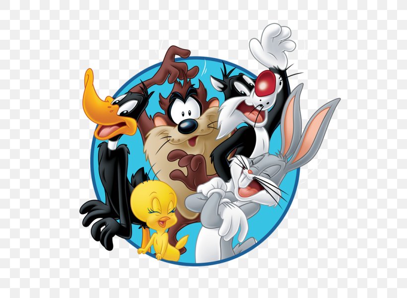 Daffy Duck Tweety Bugs Bunny Tasmanian Devil Sylvester, PNG, 600x600px ...