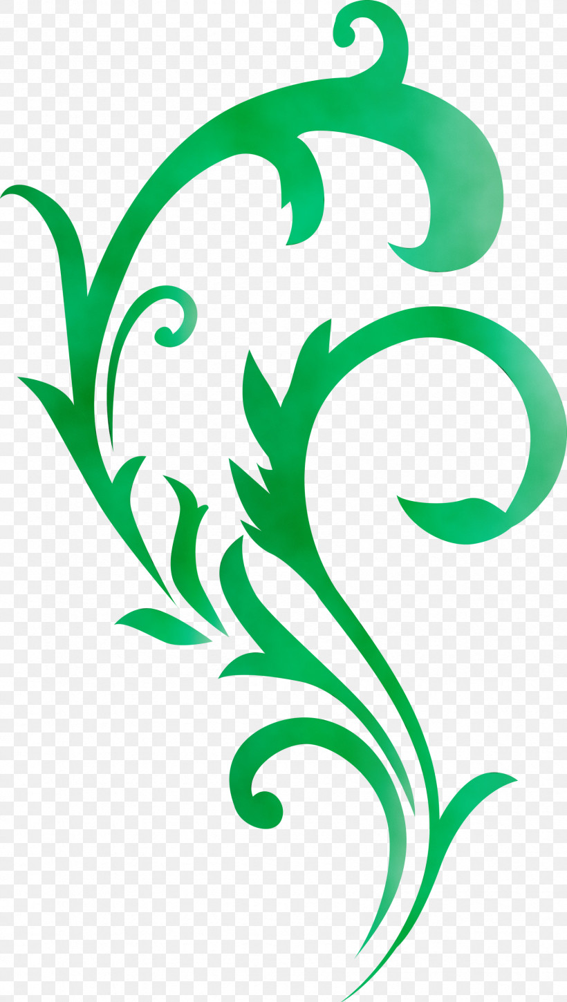 Green Leaf Plant, PNG, 1696x3000px, Spring Frame, Decor Frame, Green, Leaf, Paint Download Free