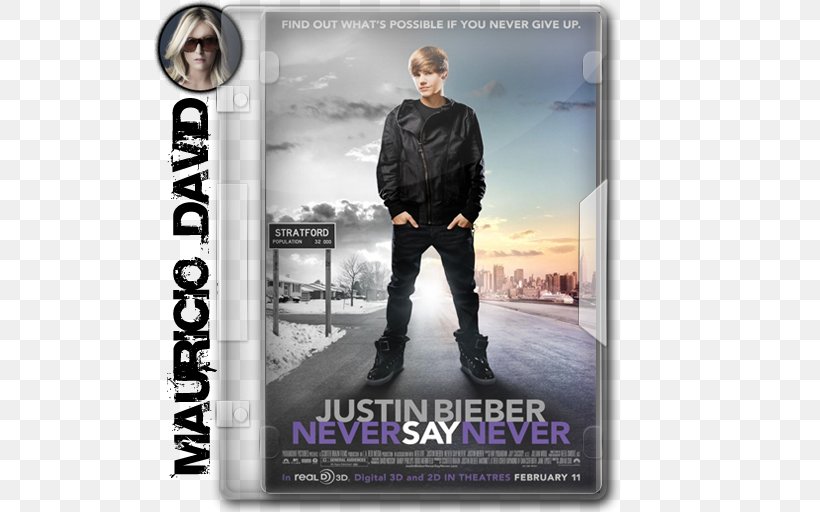 Never Say Never (Single Version) Concert Film Justin Bieber: Never Say Never Believe, PNG, 512x512px, Watercolor, Cartoon, Flower, Frame, Heart Download Free