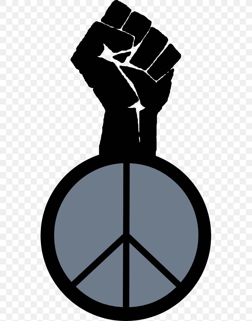 Raised Fist Peace Clip Art, PNG, 555x1044px, Raised Fist, Black And White, Fist, Free Content, Peace Download Free