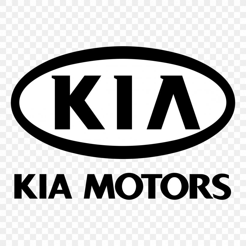 Kia Motors Logo Kia Sportage Mazda Motor Corporation, PNG, 2400x2400px, Kia Motors, Area, Black And White, Brand, Kia Download Free