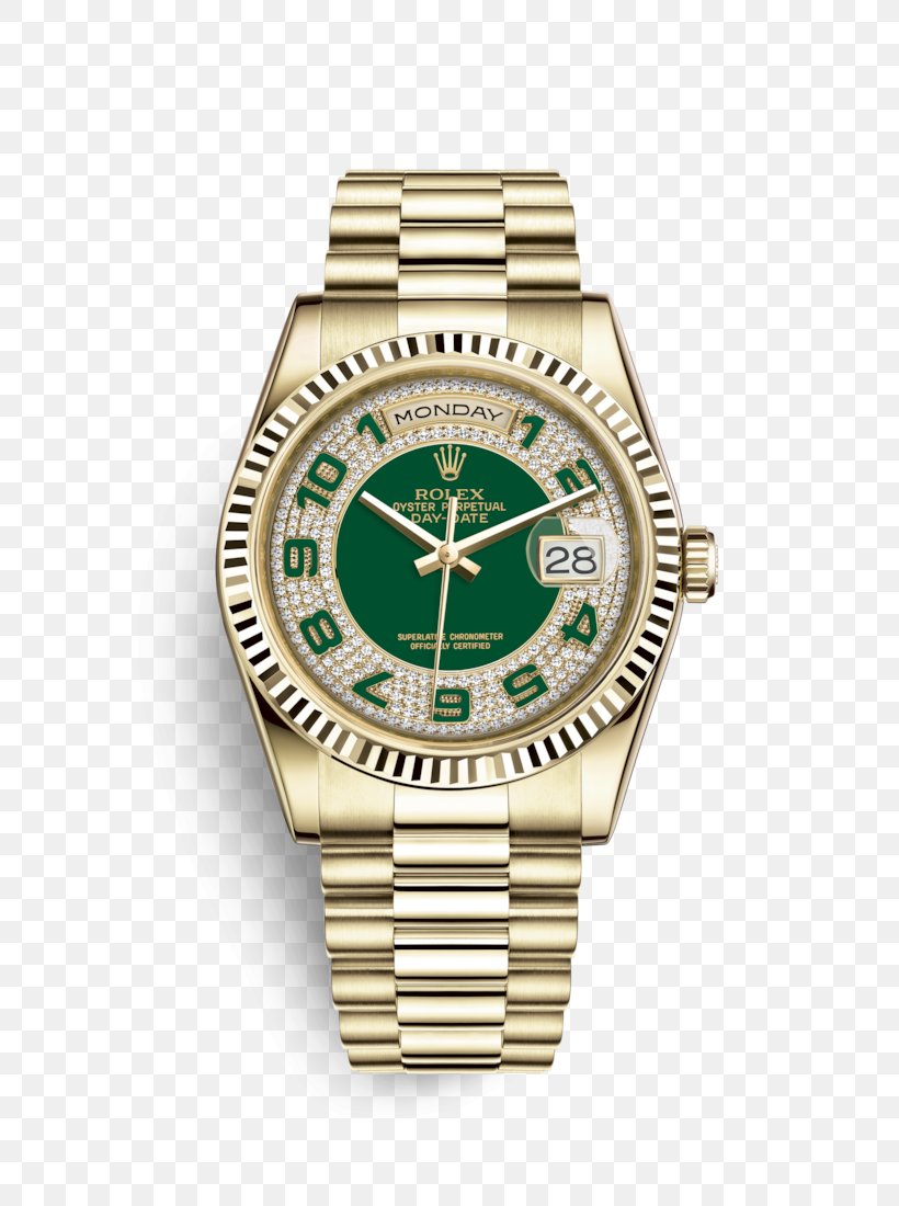 Rolex Day-Date Watch Gold Rolex President Perpetual Day-Date, PNG, 720x1100px, Rolex Daydate, Bracelet, Brand, Colored Gold, Diamond Download Free