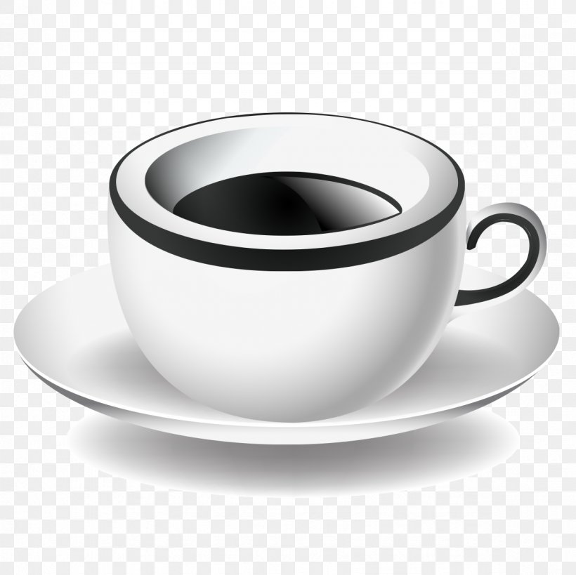 White Coffee Ristretto Espresso Coffee Cup, PNG, 1181x1181px, White Coffee, Black And White, Cafe, Caffeine, Coffee Download Free