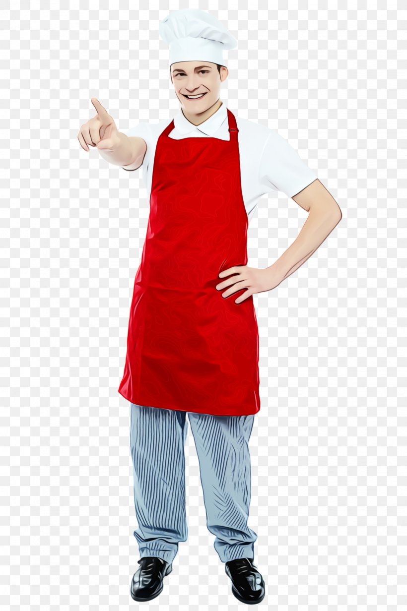 Clothing Cook Standing Costume Apron, PNG, 1632x2452px, Watercolor, Apron, Chef, Clothing, Cook Download Free
