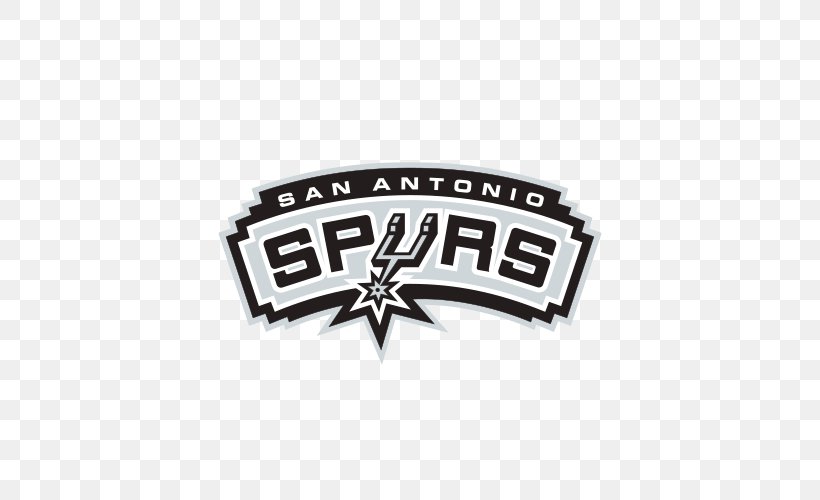 San Antonio Spurs NBA Sacramento Kings Orlando Magic Philadelphia 76ers, PNG, 500x500px, San Antonio Spurs, Basketball, Black And White, Brand, Detroit Pistons Download Free