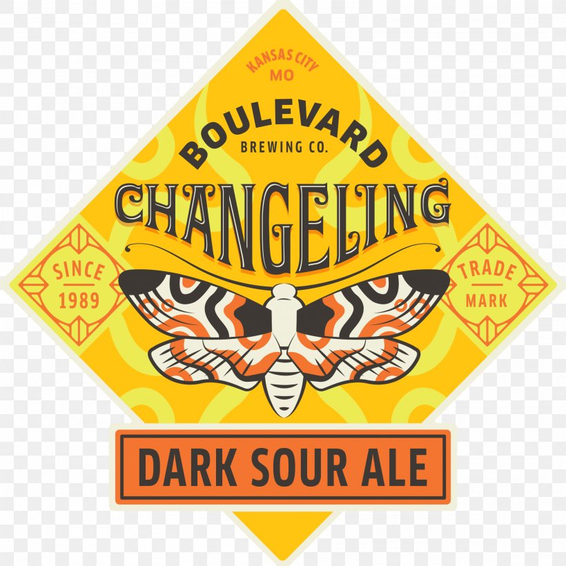 Sour Beer Boulevard Brewing Company Boulevard Changeling Dark Sour Ale Logo, PNG, 1889x1889px, Beer, Area, Beer Brewing Grains Malts, Boulevard Brewing Company, Brand Download Free