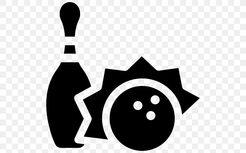 Strike Ten-pin Bowling Bowling Pin Clip Art, PNG, 512x512px, Strike, Artwork, Baseball, Black, Black And White Download Free