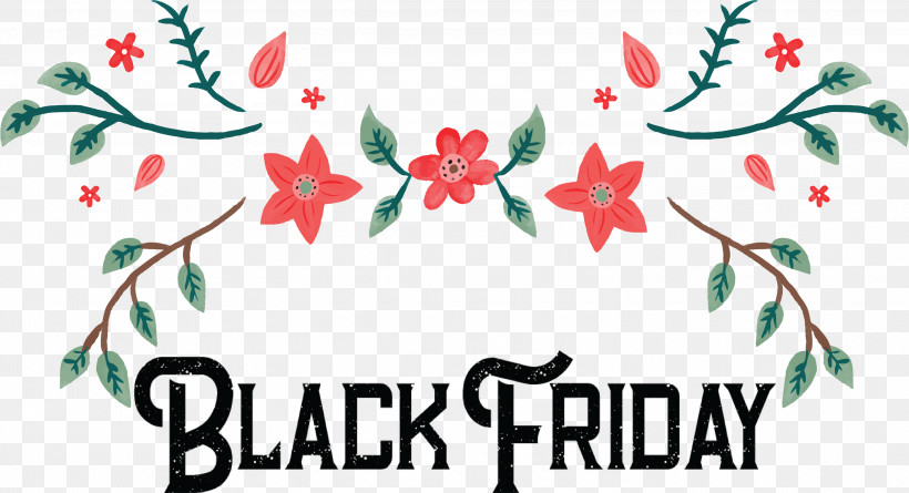 Black Friday Shopping, PNG, 2999x1631px, Black Friday, Christmas Day, Flora, Floral Design, Leaf Download Free