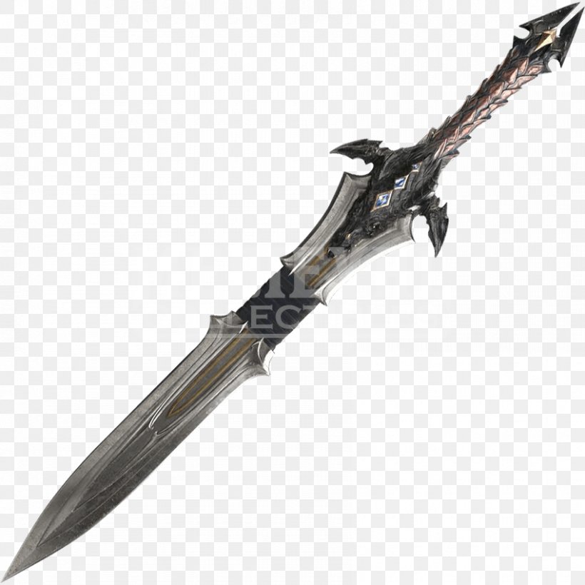 Bowie Knife Anduin Lothar World Of Warcraft Throwing Knife Sword, PNG