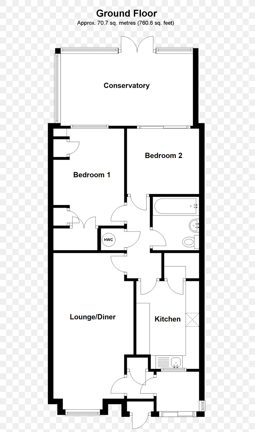 Floor Plan Single-family Detached Home BT26 6GE House Wapping, PNG, 520x1389px, Floor Plan, Area, Bedroom, Black And White, Bungalow Download Free