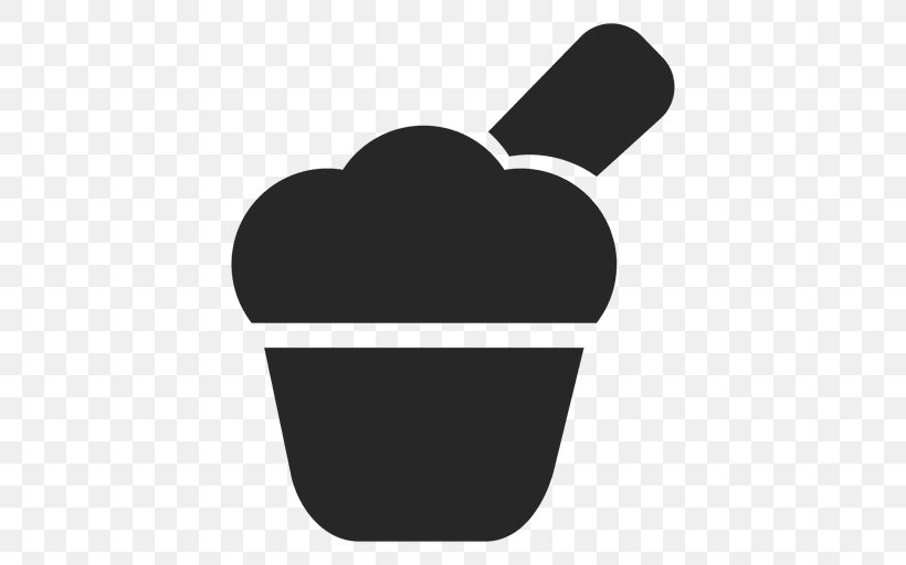 Ice Cream Vexel Image, PNG, 512x512px, Ice Cream, Black, Blackandwhite, Drawing, Food Download Free