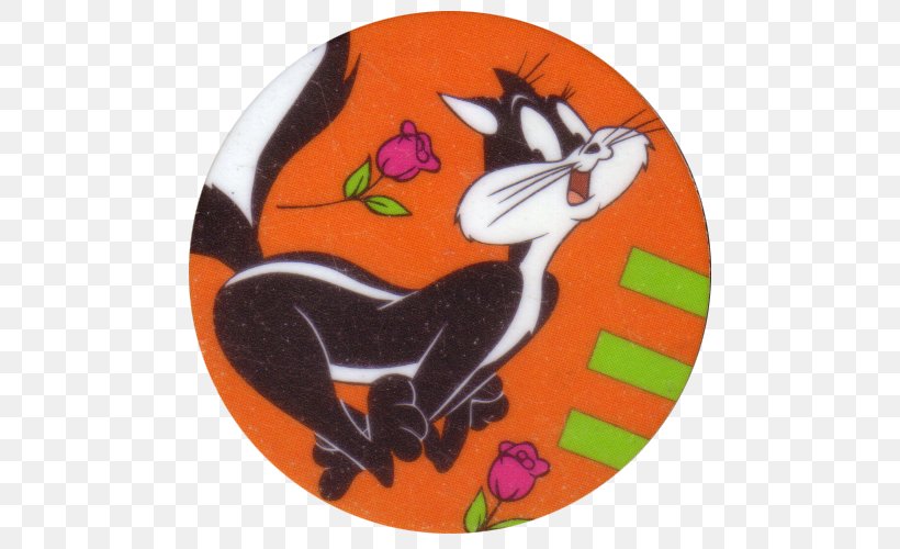 Penelope Pussycat Pepé Le Pew Looney Tunes Tazos Character, PNG, 500x500px, Watercolor, Cartoon, Flower, Frame, Heart Download Free