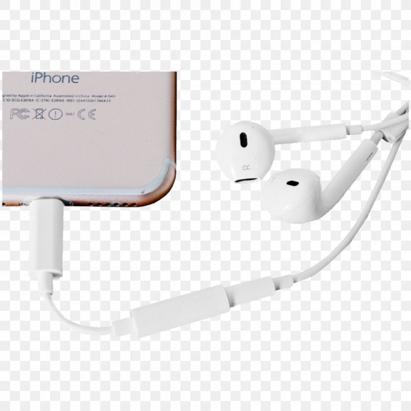 Audio IPhone 7 IPhone X Lightning Phone Connector, PNG, 900x900px, Audio, Adapter, Apple Earbuds, Apple Lightning Adapter, Audio Equipment Download Free