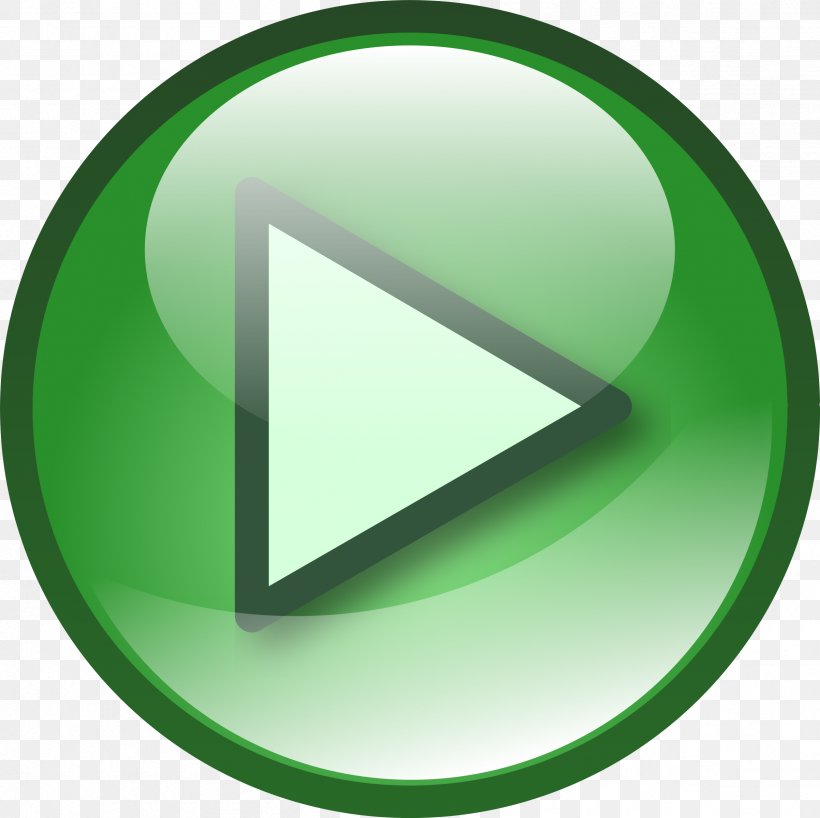 YouTube Play Button Clip Art, PNG, 2404x2400px, Button, Film, Green, Media Player, Symbol Download Free