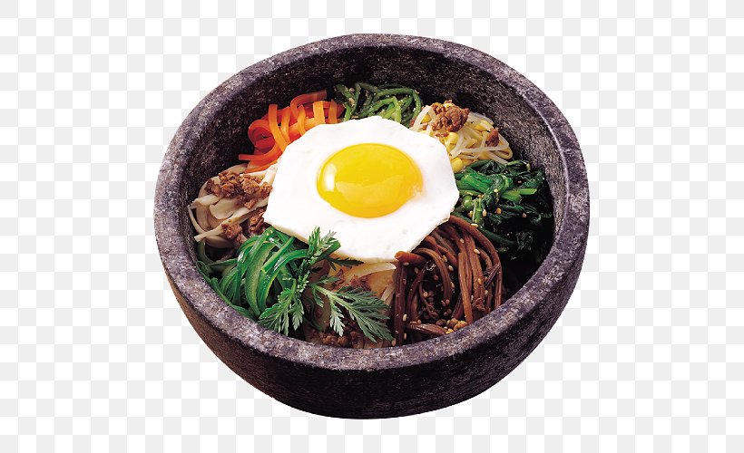 Bibimbap Korean Cuisine Tteok-bokki Barbecue Restaurant, PNG, 500x500px, Bibimbap, Asian Food, Barbecue, Comfort Food, Cooked Rice Download Free