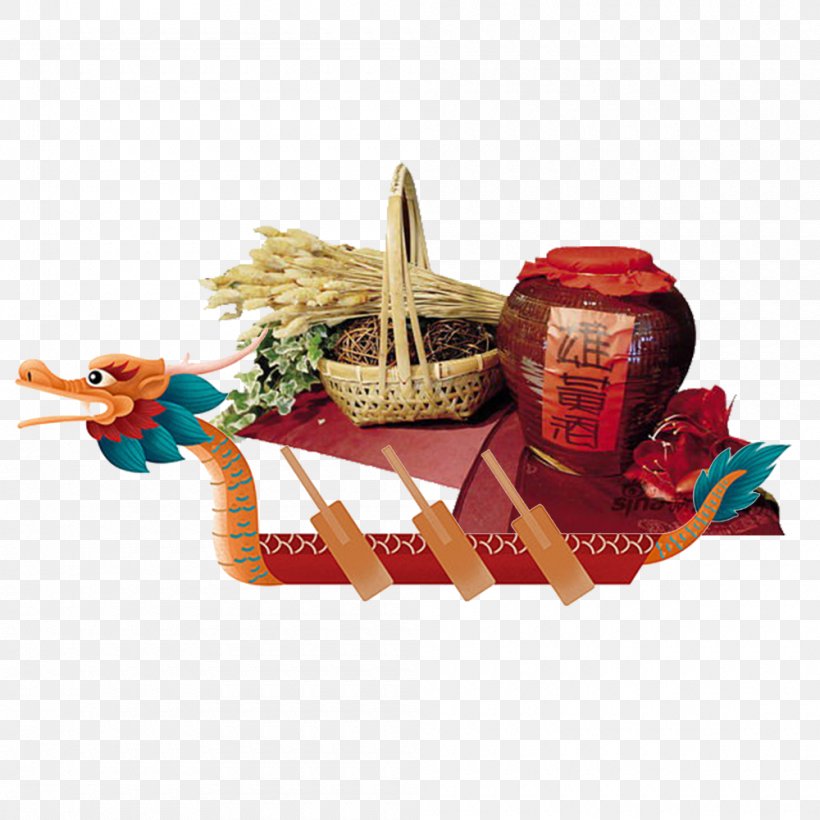 China Zongzi Public Holiday Dragon Boat Festival Realgar Wine, PNG, 1000x1000px, China, Basket, Dragon Boat, Dragon Boat Festival, Festival Download Free