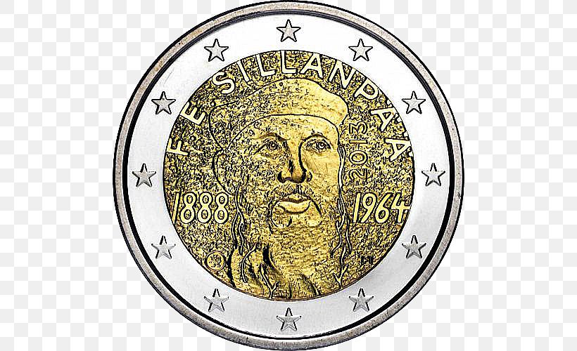 Koli National Park 2 Euro Commemorative Coins 2 Euro Coin Finnish Euro Coins, PNG, 500x500px, 2 Euro Coin, 2 Euro Commemorative Coins, Clock, Coin, Commemorative Coin Download Free