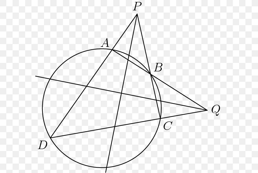 Triangle Euclid's Elements Point Cyclic Quadrilateral, PNG, 597x550px, Triangle, Area, Bisection, Black And White, Circumscribed Circle Download Free