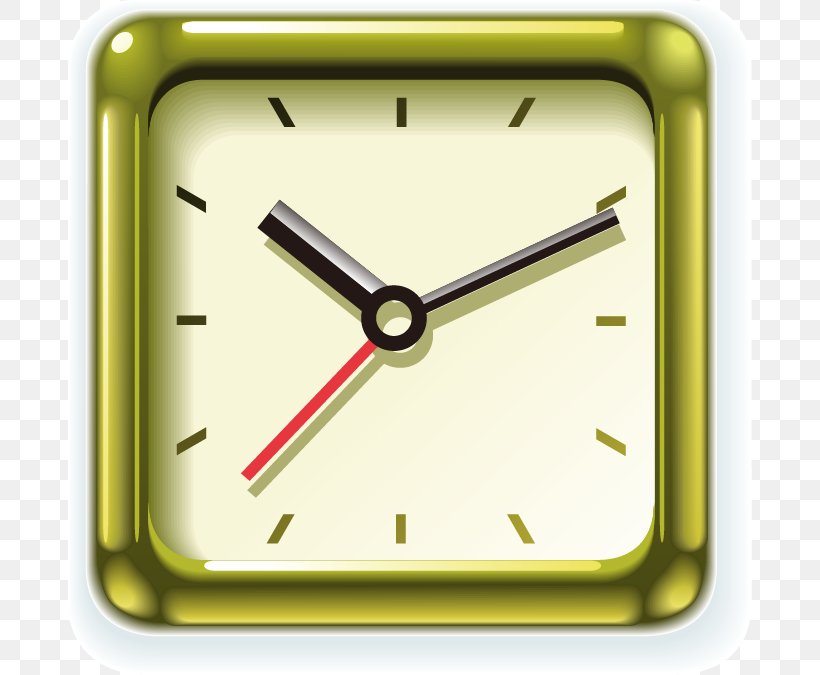 Clock, PNG, 684x675px, Clock, Home Accessories, Scalable Vector Graphics, Yellow Download Free