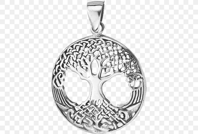 Locket Charms & Pendants Celtic Knot Tree Of Life Jewellery, PNG, 555x555px, Locket, Amulet, Black And White, Body Jewelry, Celtic Knot Download Free