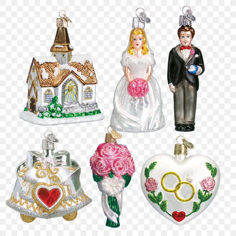 Christmas Ornament Wedding Dress Bridegroom, PNG, 1000x1000px, Christmas Ornament, Box, Box Set, Bride, Bridegroom Download Free