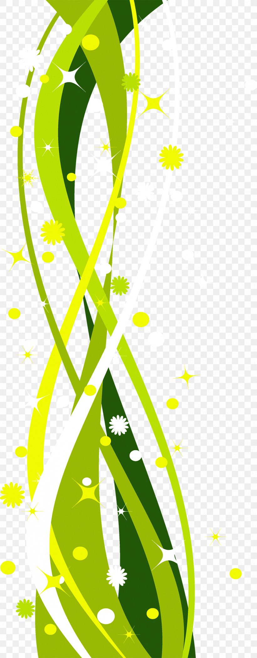 Green Clip Art, PNG, 1200x3068px, Green, Area, Designer, Flora, Floral Design Download Free