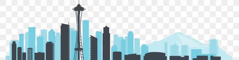 Skyscraper Skyline Seattle, PNG, 1200x306px, Skyscraper, Building, City, Daytime, Energy Download Free