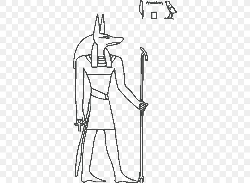 Ancient Egyptian Deities Anubis Egyptian Hieroglyphs, PNG, 600x600px, Watercolor, Cartoon, Flower, Frame, Heart Download Free