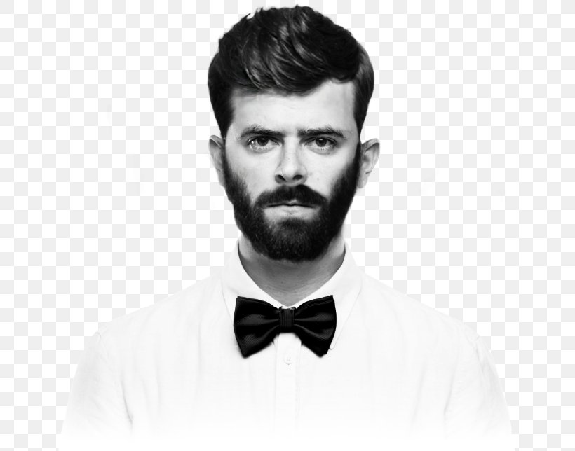 Moustache Beard Necktie Hairstyle White, PNG, 654x644px, Moustache, Beard, Black And White, Chin, Facial Hair Download Free