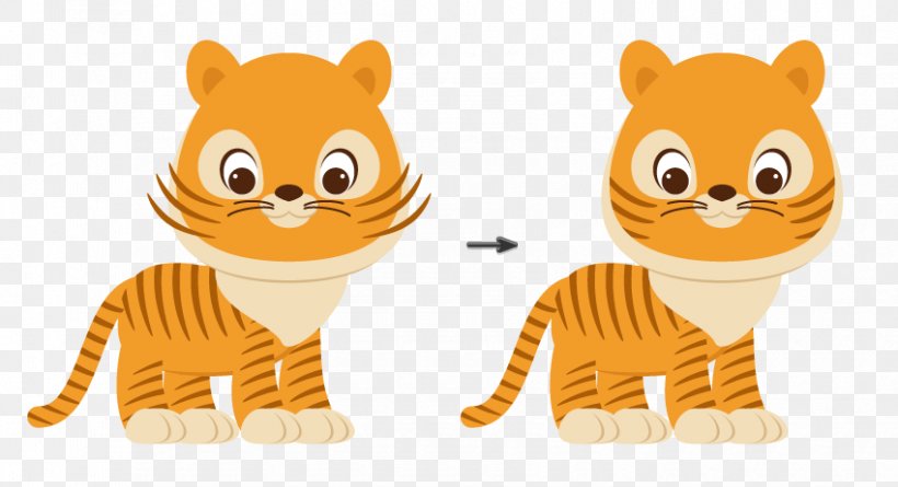 Tiger Cat Cartoon Illustration Image, PNG, 850x462px, Tiger, Animal Figure, Animated Cartoon, Animation, Big Cats Download Free