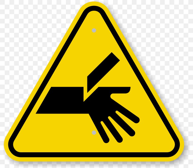 Warning Sign Warning Label Hazard Symbol, PNG, 800x716px, Warning Sign, Ansi Z535, Area, Cutting, Finger Download Free
